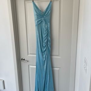 Blue Dress - fashion Nova